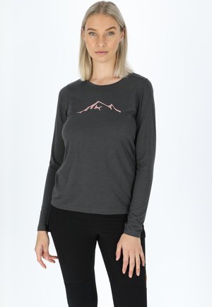 TRONDHEIM - Long sleeved top - charcoal