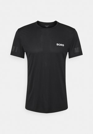 BORG TRAINING TEE - Jednoduché triko - black beauty
