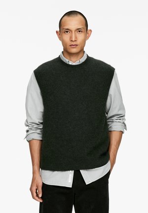 Strickpullover - dark green