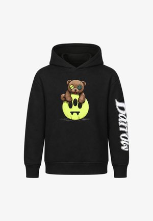 Barrow, HOODIE WITH TEDDY BEAR UNISEX - Hættetrøje - black