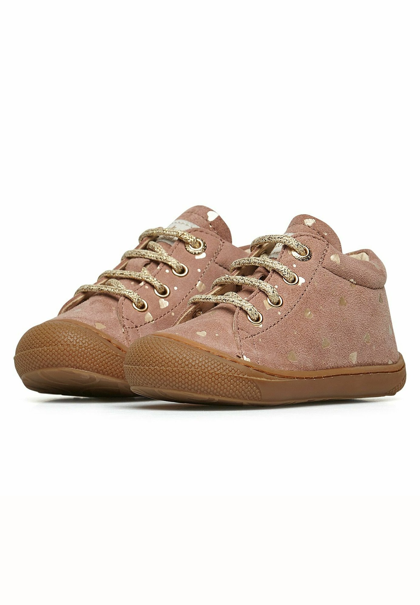 Chaussures Premiers Pas Naturino En Suède - Semelle Flexible En Caoutchouc - Pour Bébé Qui Commence à Marcher