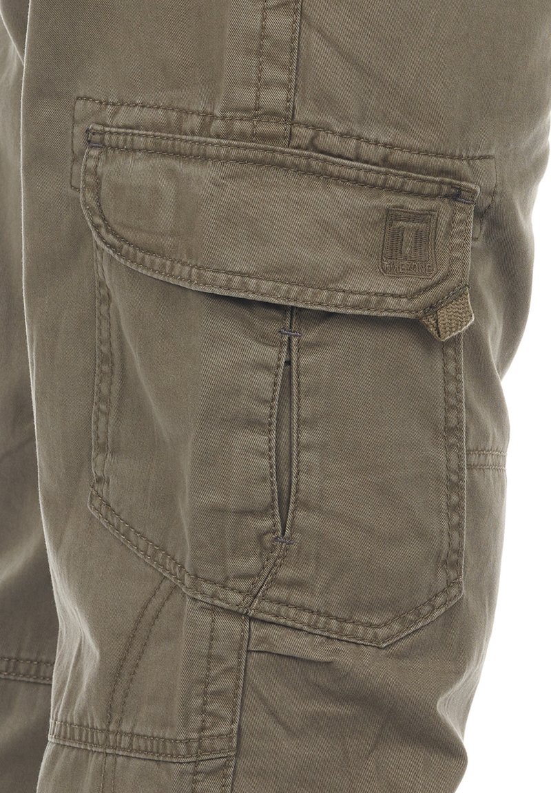 Timezone BenitoTZ Cargo Pants incl. Belt Pantaloni, Dusty Olive 4175, 54 IT (40W) Uomo