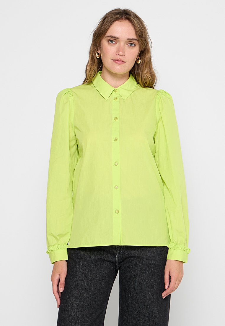 Stella Nova Overhemdblouse groen Stella Nova Overhemdblouse groen