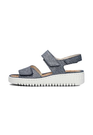 Waldläufer WILLOW - Sandalen met plateauzool - dolly marine