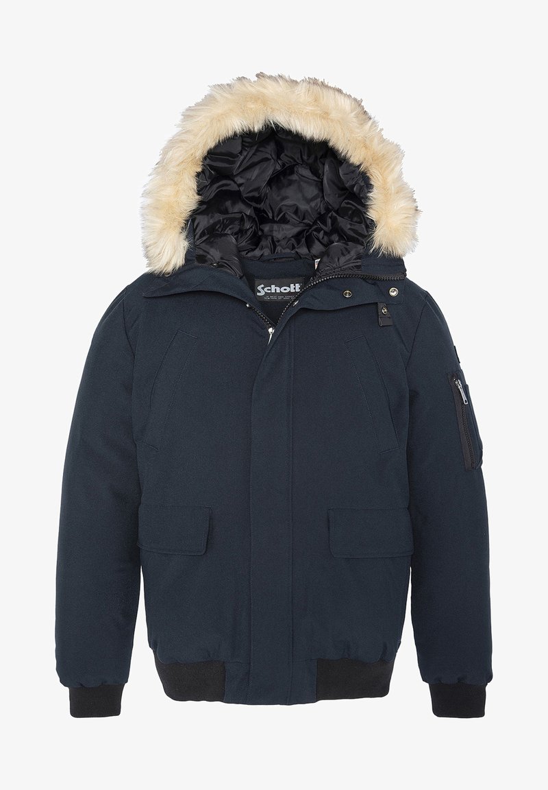 Schott Winterjacke - bleu marine