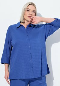Ulla Popken BUBBLE - Camicia - blue