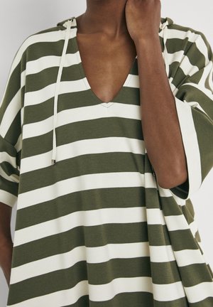 Massimo Dutti, T-shirt imprimé - khaki