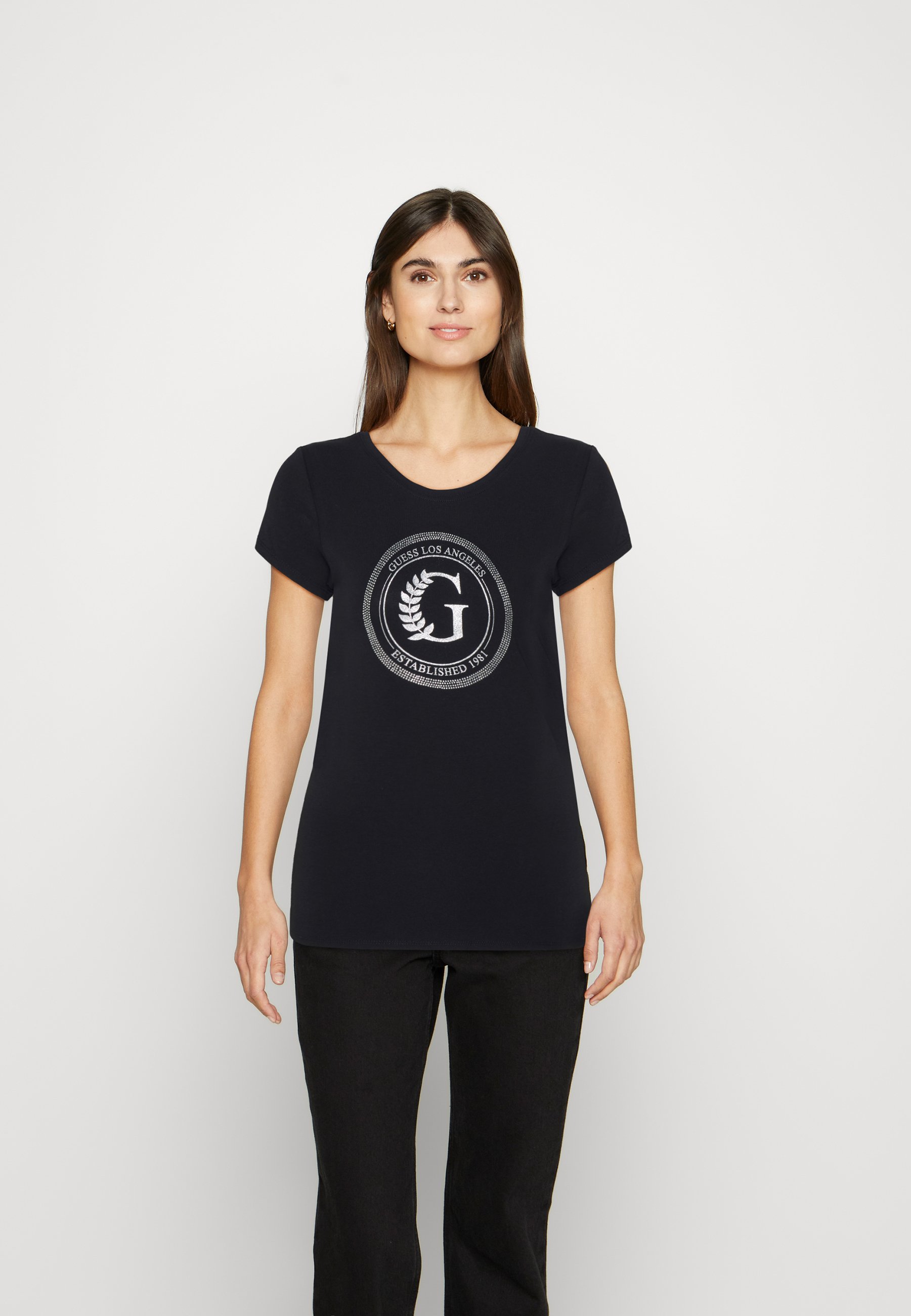 guess university t shirt