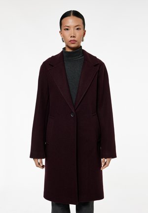 LONG - Klassisk frakke - bordeux