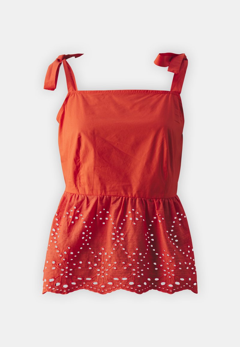 Pieces Blouse lichtrood