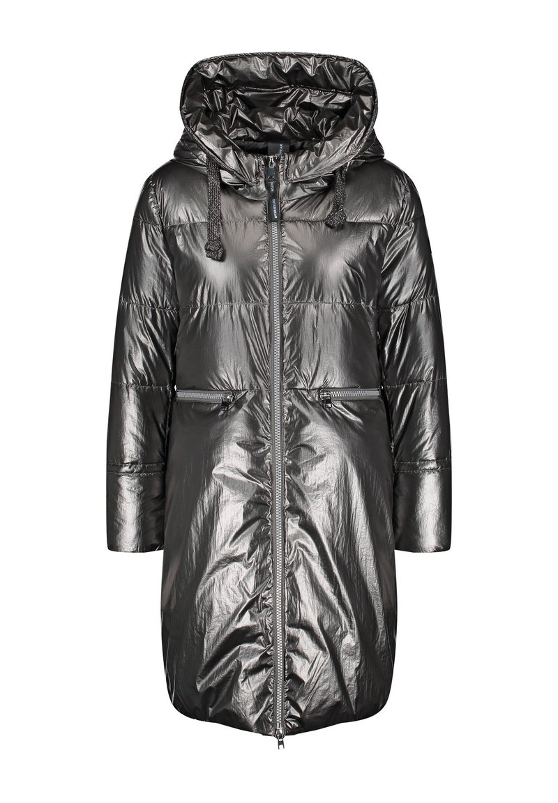 Damen Parkas | Taifun Wintermantel silver quartz metallic/silberfarben - TI55043 Damen Parkas | Taifun Wintermantel silver quartz metallic/silberfarben - TI55043