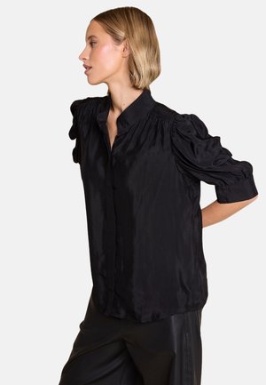 Skjortebluse - black