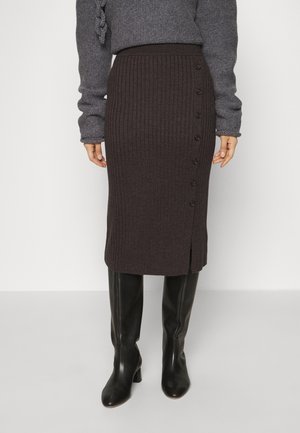 Kokerrok - mottled dark brown