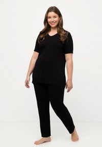 Ulla Popken Pyžamová sada - black