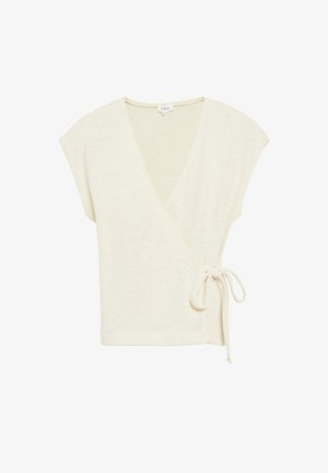 s.Oliver, T-SHIRT - T-shirt imprimé - helles beige