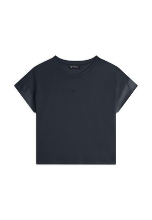 CORTA IN CON MANICHE EFFETTO - Camiseta básica - dark sapphire