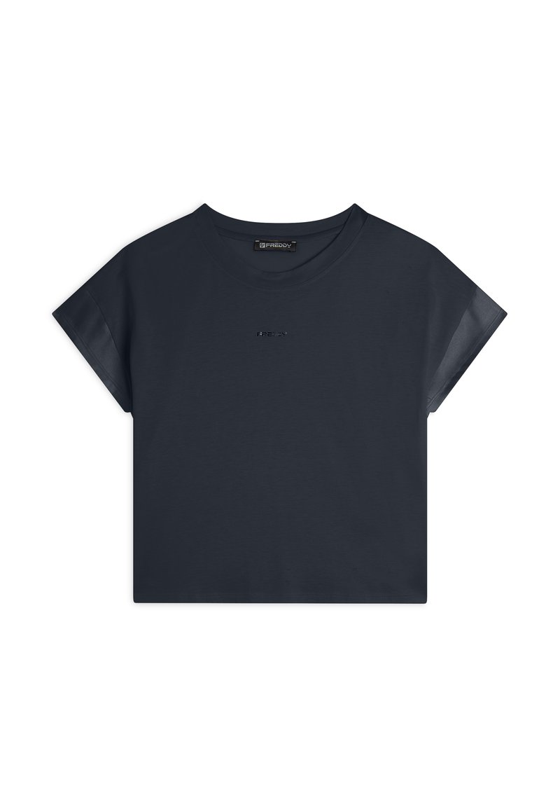 Freddy CORTA IN CON MANICHE EFFETTO - Camiseta básica - dark sapphire
