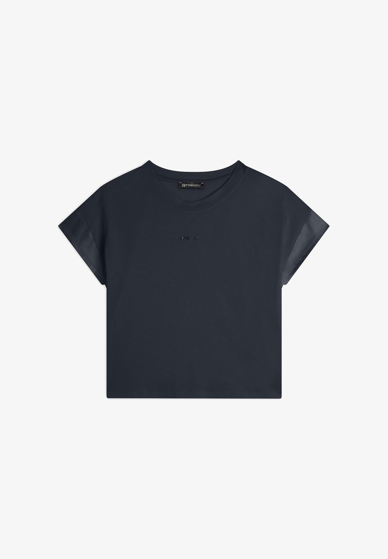 Freddy CORTA IN CON MANICHE EFFETTO - Camiseta básica - dark sapphire