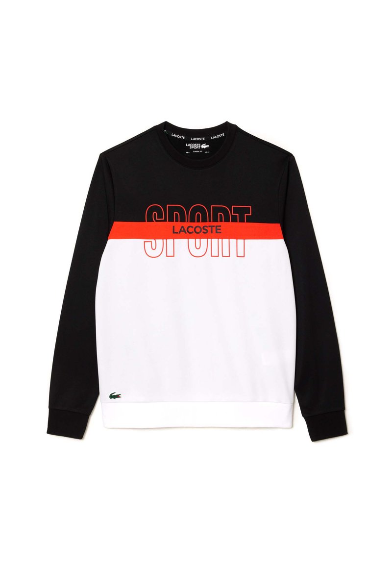 Lacoste Sport Sweater zwart