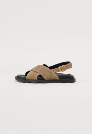 ADRIANA  - Schaftsandale - grey stone