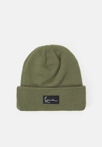 Karl Kani SIGNATURE BEANIE UNISEX - Čiapka - olive