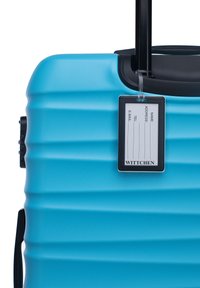 WITTCHEN LARGE SUITCASE WITH LUGGAGE TAG FROM ABS - Valise à roulettes - blue