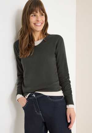 BASIC - Pullover - grün