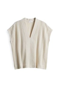 LOOSE FIT CROCHET - Blouse - natural glaze