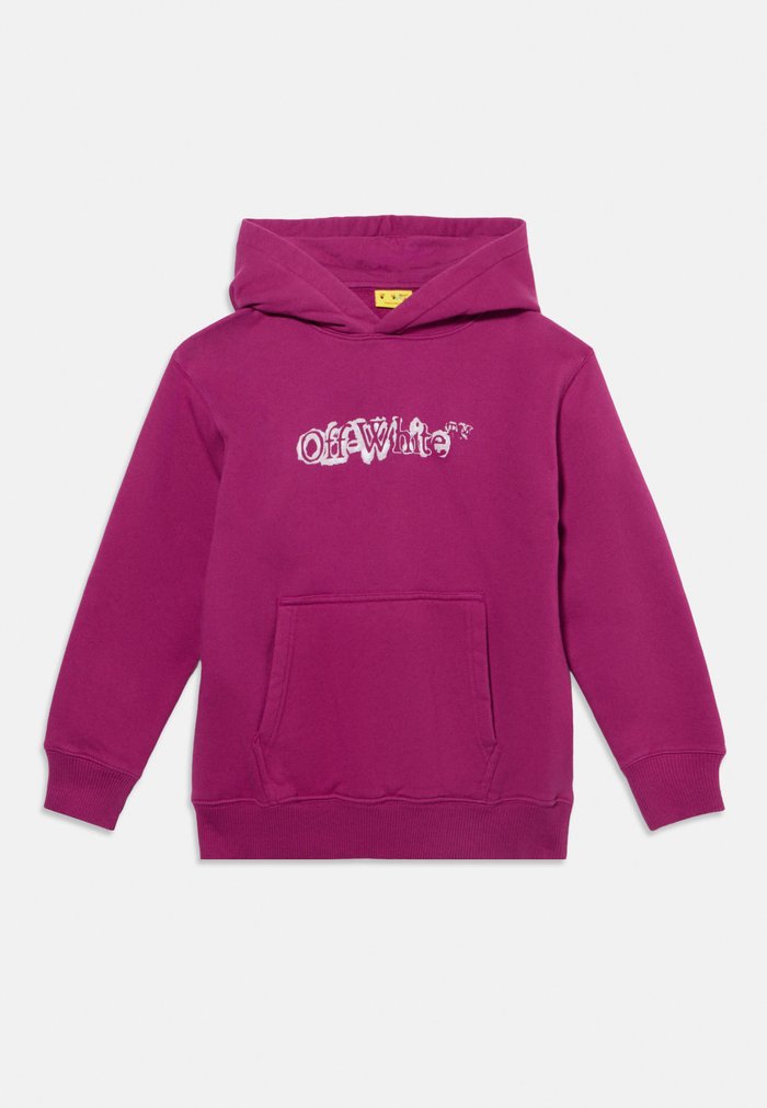 Off-White BIG BOOKISH HOODIE UNISEX - Hoodie - boysenberry