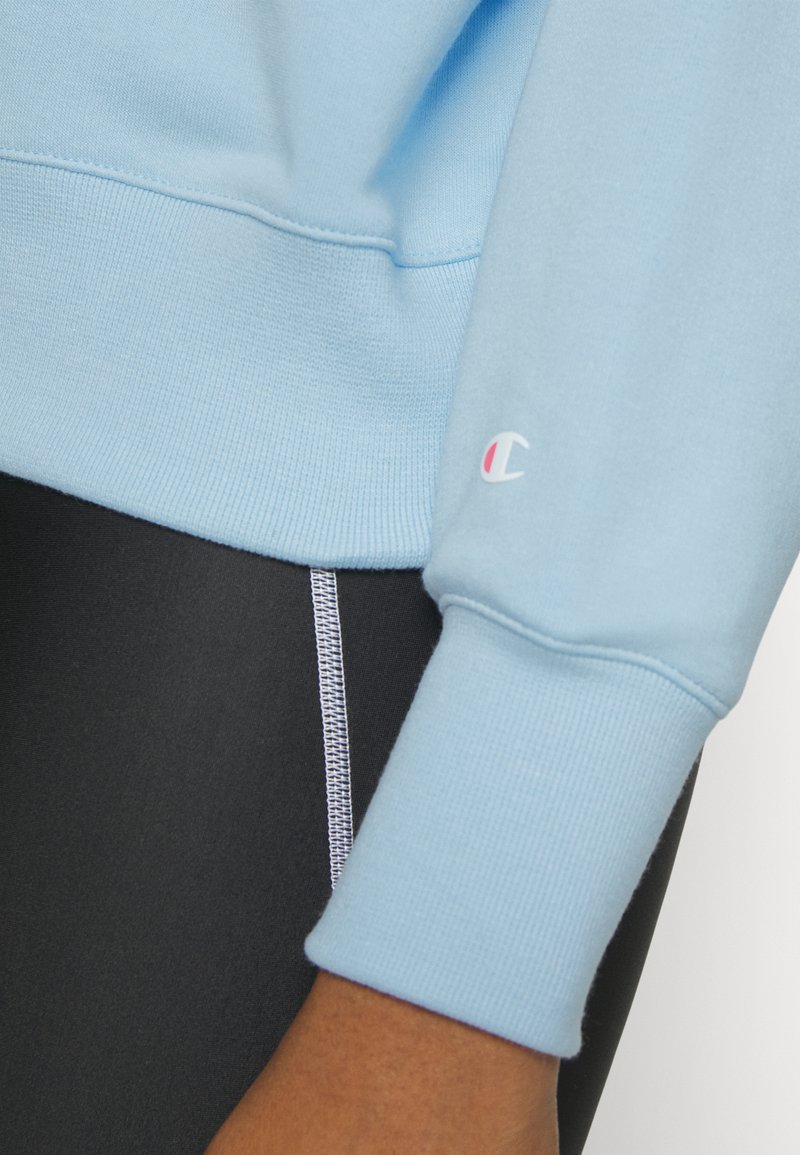 Champion COLLEGE HOODED - Sweatshirt - light blue - Zalando.co.uk