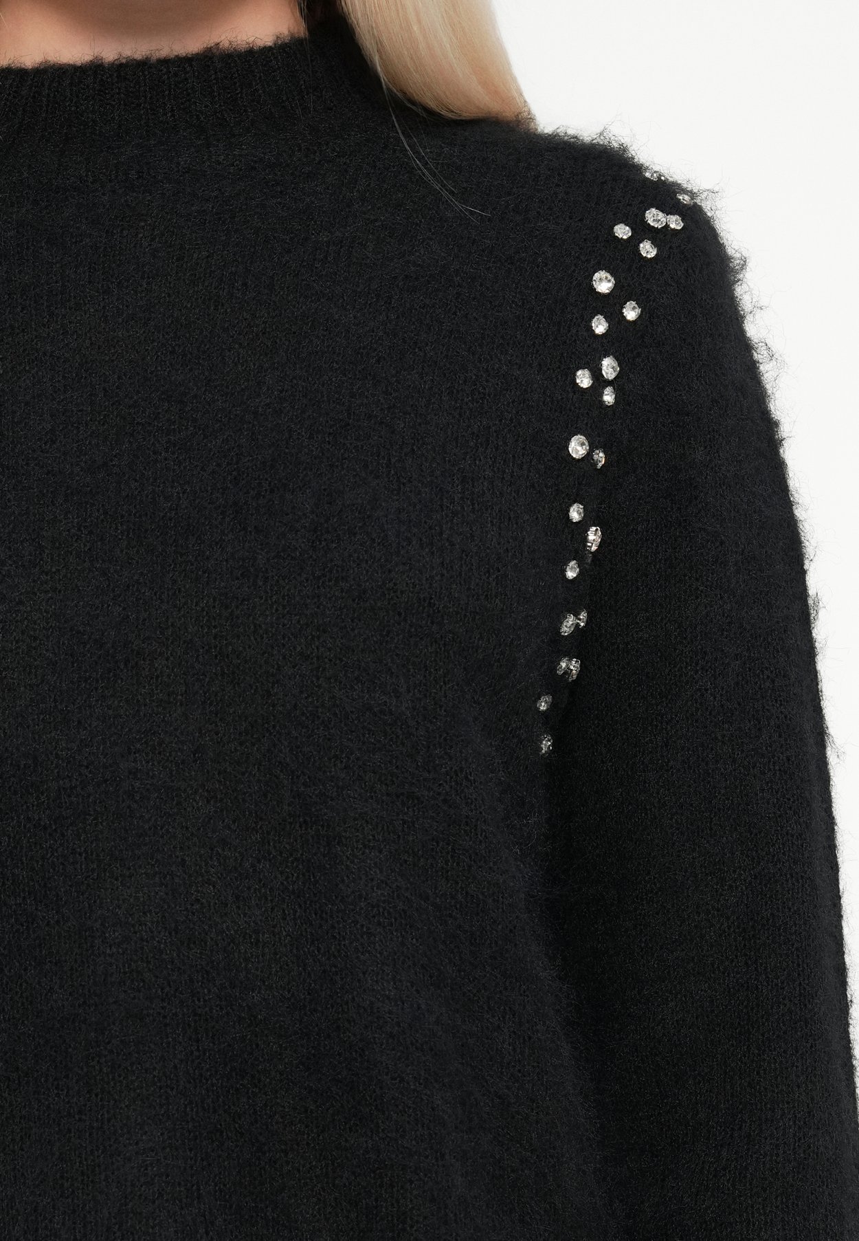 ONLRINA LIFE RHINESTONE HIGHNECK 