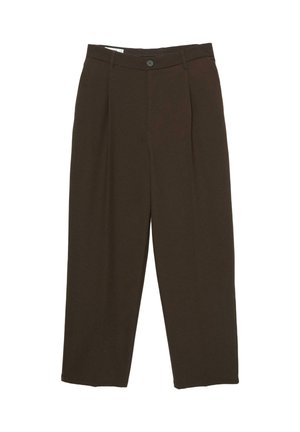 TAILORED FIT - Pantaloni - dark brown
