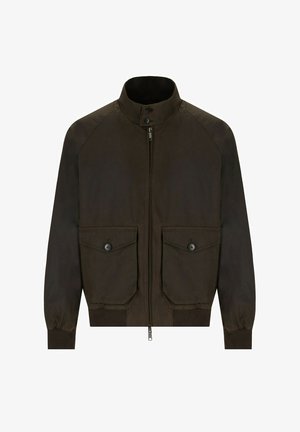 Baracuta G9 WAXED POCKET MILITARY - Giacca leggera - dark green