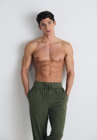 Tommy Hilfiger TRACK - Pyjama bottoms - utility olive