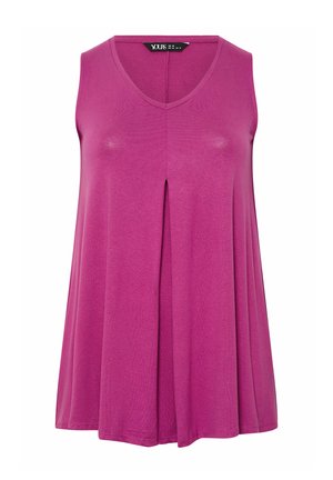 Yours Clothing, PLUS SIZE VESTS & CAMIS - Débardeur - purple