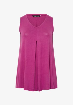Yours Clothing, PLUS SIZE VESTS & CAMIS - Top - purple