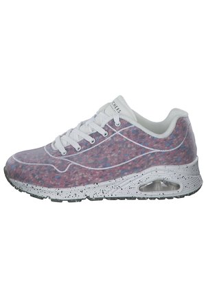 UNO - Trainers - white recycled mono mesh/multi colored recycled foam trim
