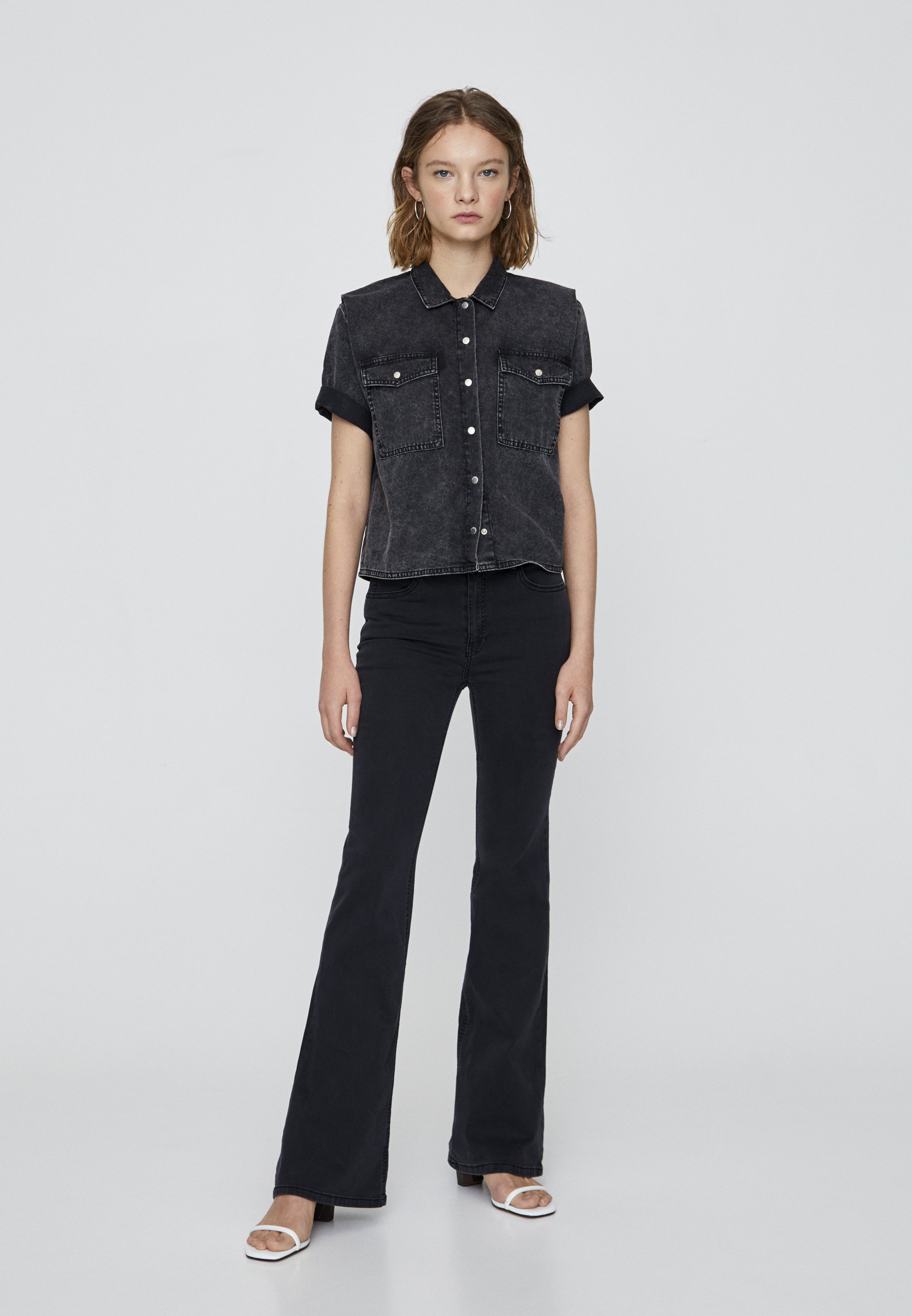 black jeans with trumpet Mother jeans Skinny Jeans black jeans with trumpet Mother jeans Skinny Jeans