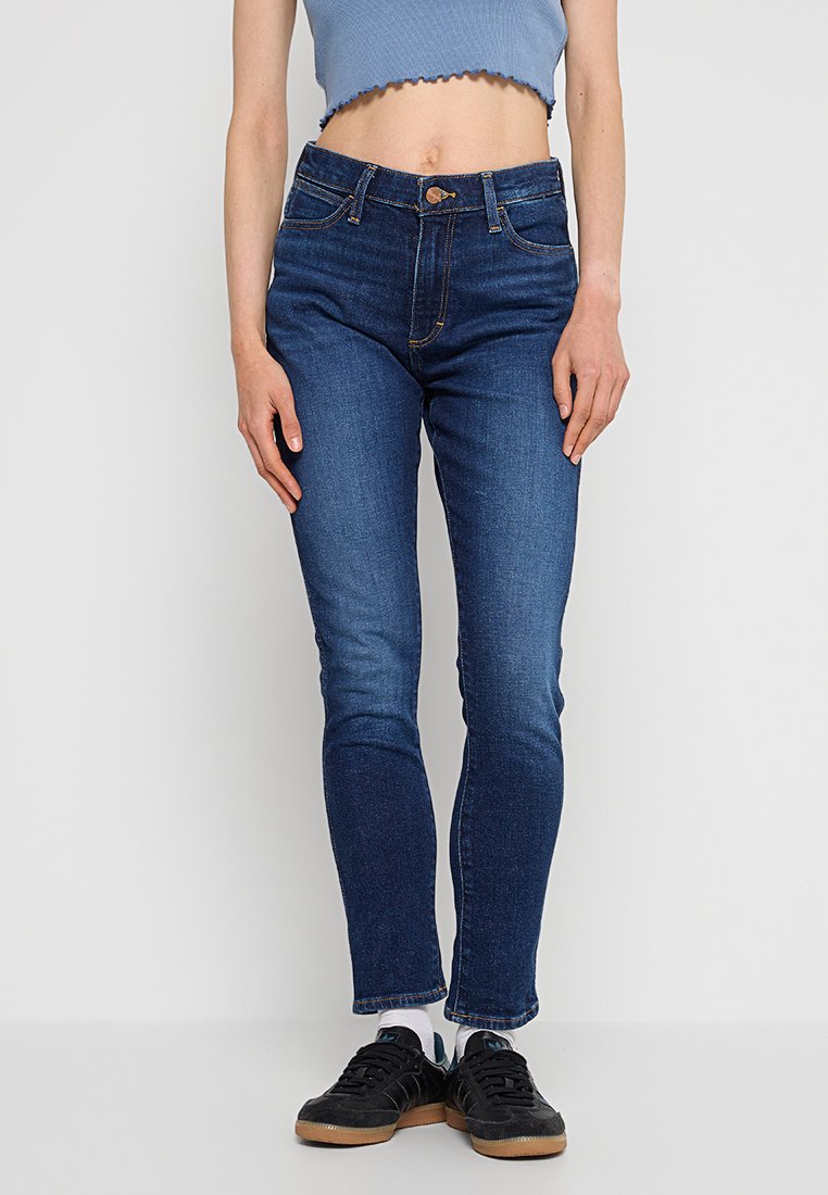 Wrangler Slim fit jeans zilverkleurig Wrangler Slim fit jeans zilverkleurig