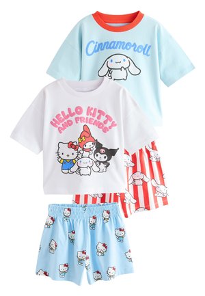 Next REGULAR FIT - SHORT HELLO KITTY 2 PACK SET - Nattøj sæt - blue
