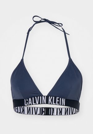Calvin Klein Swimwear TRIANGLE - Bikinitop - india ink