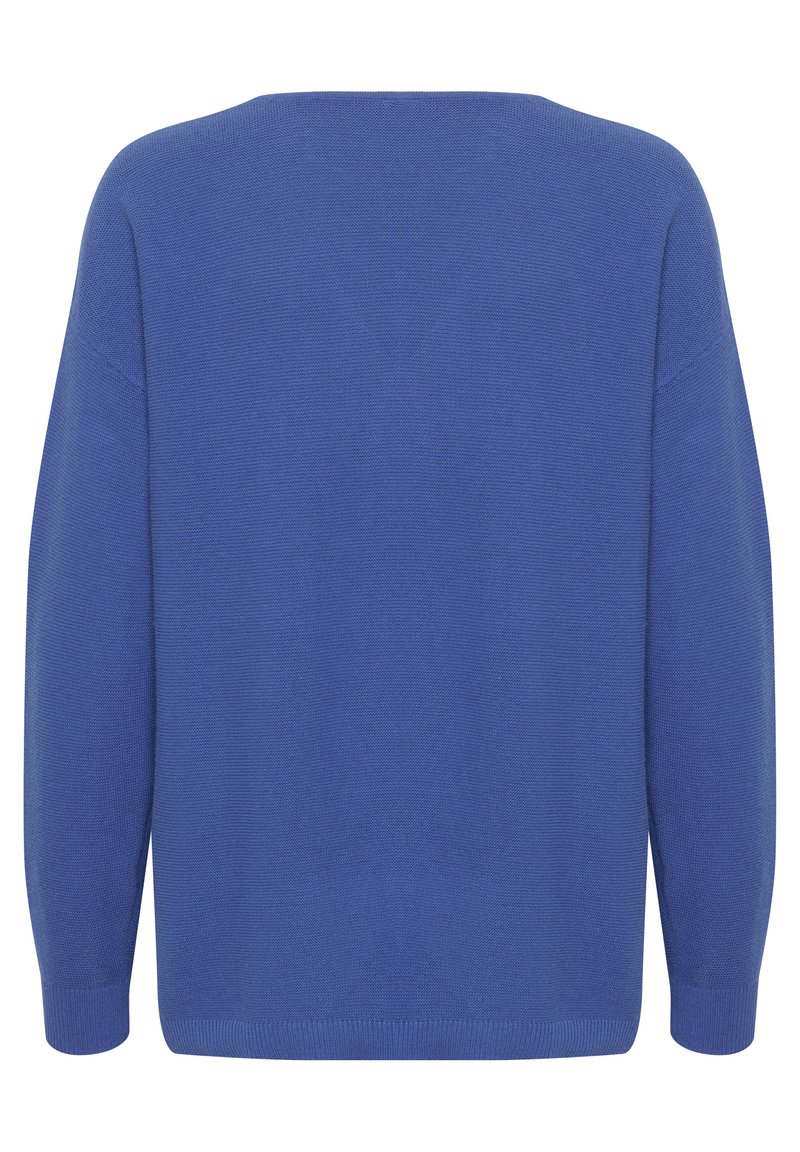 Damen Strickjacken | Cream CRSILLAR Strickpullover dazzling blue/blau - SL96057 Damen Strickjacken | Cream CRSILLAR Strickpullover dazzling blue/blau - SL96057