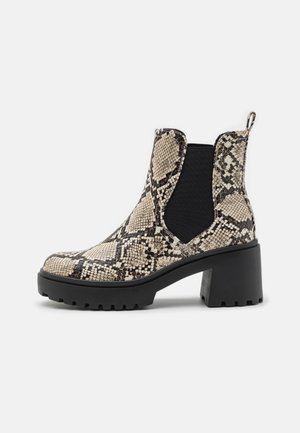 multi coloured ankle boots uk