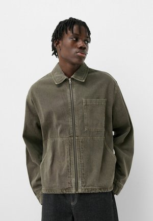 Bershka Veste mi-saison - khaki