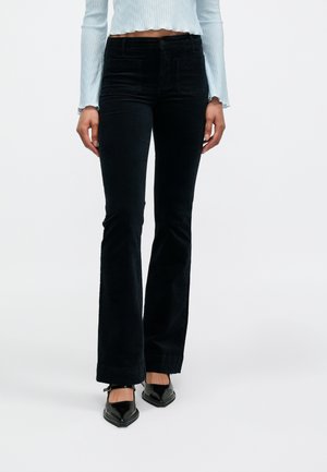 Flared Jeans - dark navy