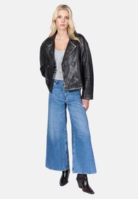 Freaky Nation ABBIE - Veste en cuir - used black
