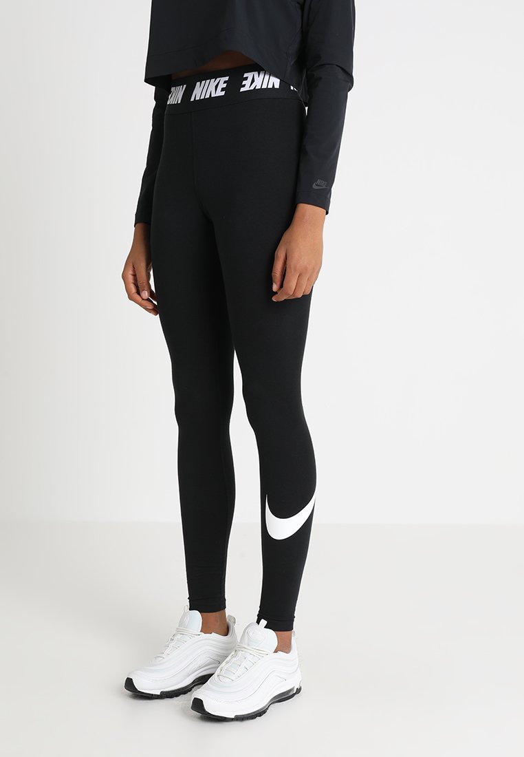 nike black club leggings