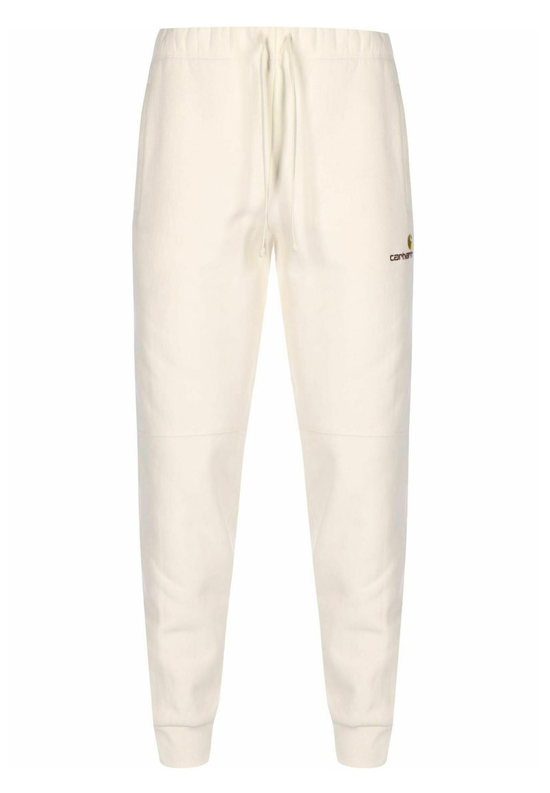 Carhartt WIP AMERICAN SCRIPT PANT - Tracksuit bottoms - natural