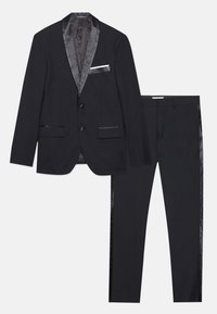 Pier One TUXEDO SUIT - Anzug - black