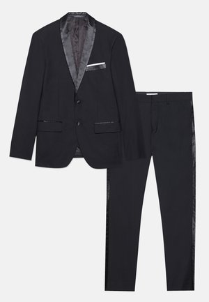 Pier One TUXEDO SUIT - Oblek - black